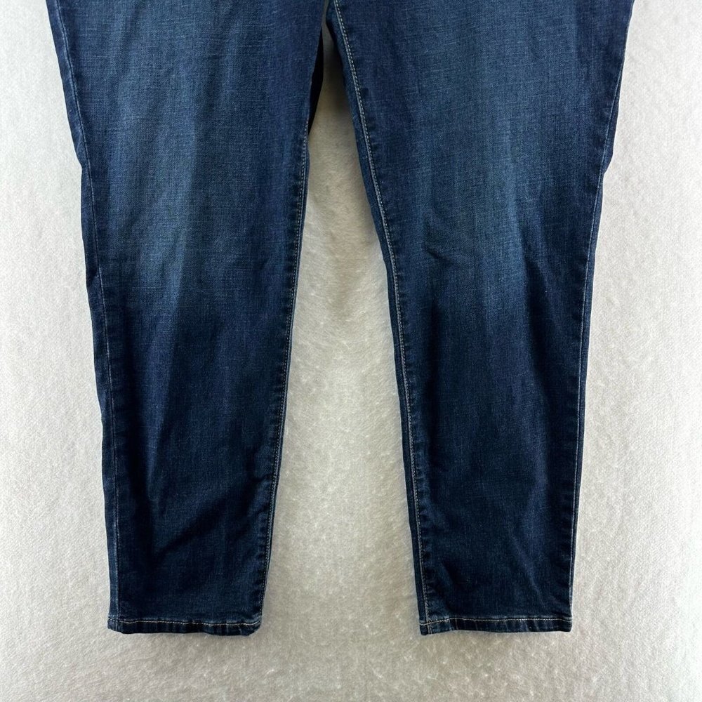 Sonoma Jeans Womens 48/30 The Everyday Skinny Dark Washed Stretch Denim Blue - Picture 4 of 14